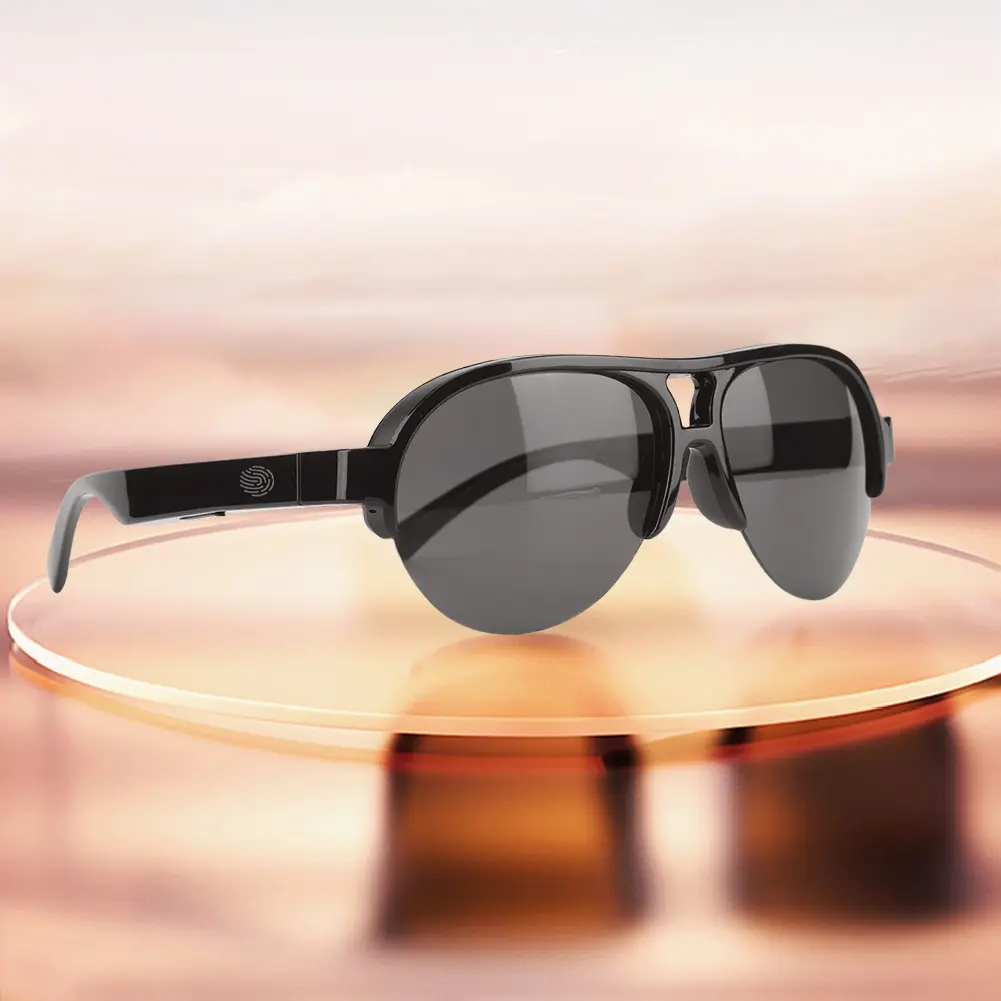 144 Languages Smart Glasses Translator UV Protection Translation Glasses Waterproof Smart Sunglasses Glasses for Android and iOS