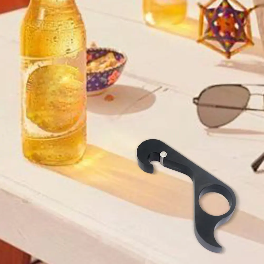 One-handed Bottle Opener Easy To Use Magnetic Bottle Opener Portable Beer Opener for Kitchen Bar Or Restaurant Gift for Men