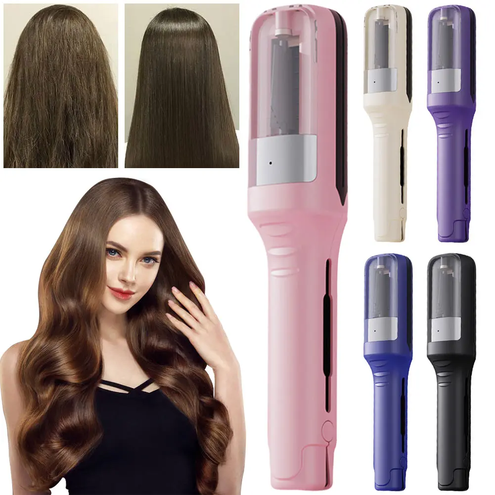 Hair End Trimmer Split Remover Rechargeable Professional Cordless Automatic Hair Cutting Machine for Women Dry Damaged Brittle