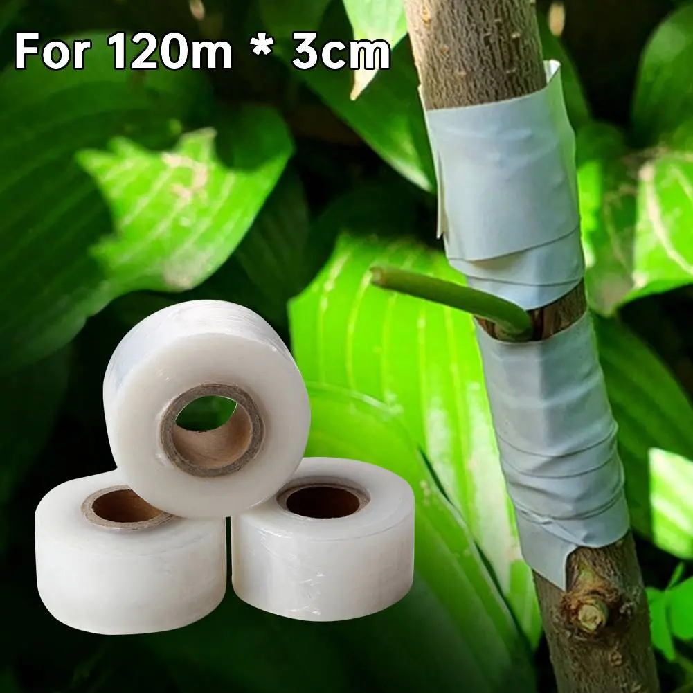 8/6PCS 3cm*200m Grafting Tape Stretchable  Self-Adhesive Plants Repair Budding Tapes Grafting Tape Film Plant Repair Tapes Tools
