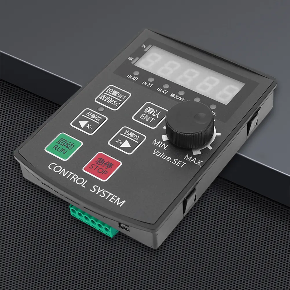 HF020 5 Digit Display Limit Communication Motion Control Board DC12-24V 85KHz Stepper Servo Preset Motion Control Module Panel