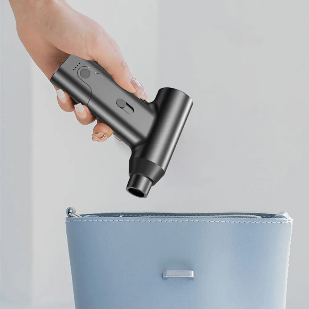 Compressed-Air Duster 110000 RPM Electric Duster Rechargeable 2 in 1 Air Blower & Vacuum Cleaner for Keyboard Computer Cleaning