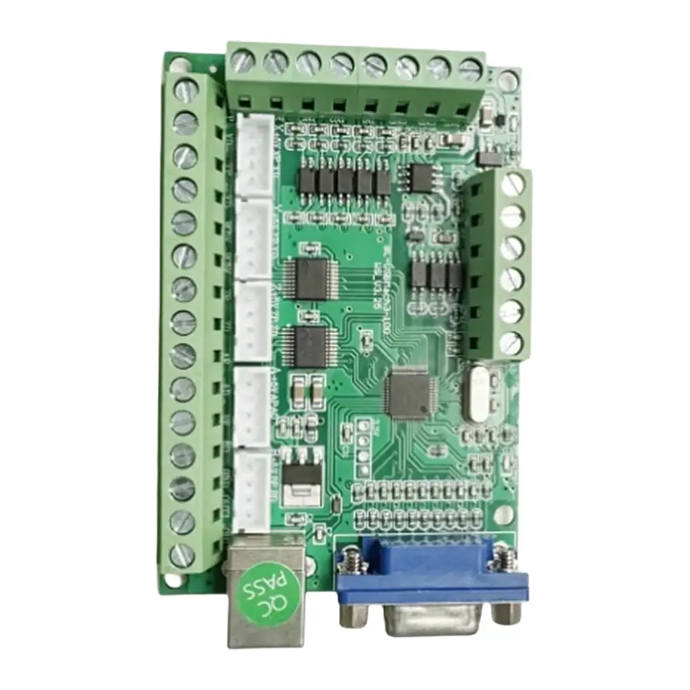CNC USB Breakout Board USB 5 Axis Breakout Board for Mach3 V3.25 Z Tool Setter for CNC Router Cutting Engraving Milling Machine