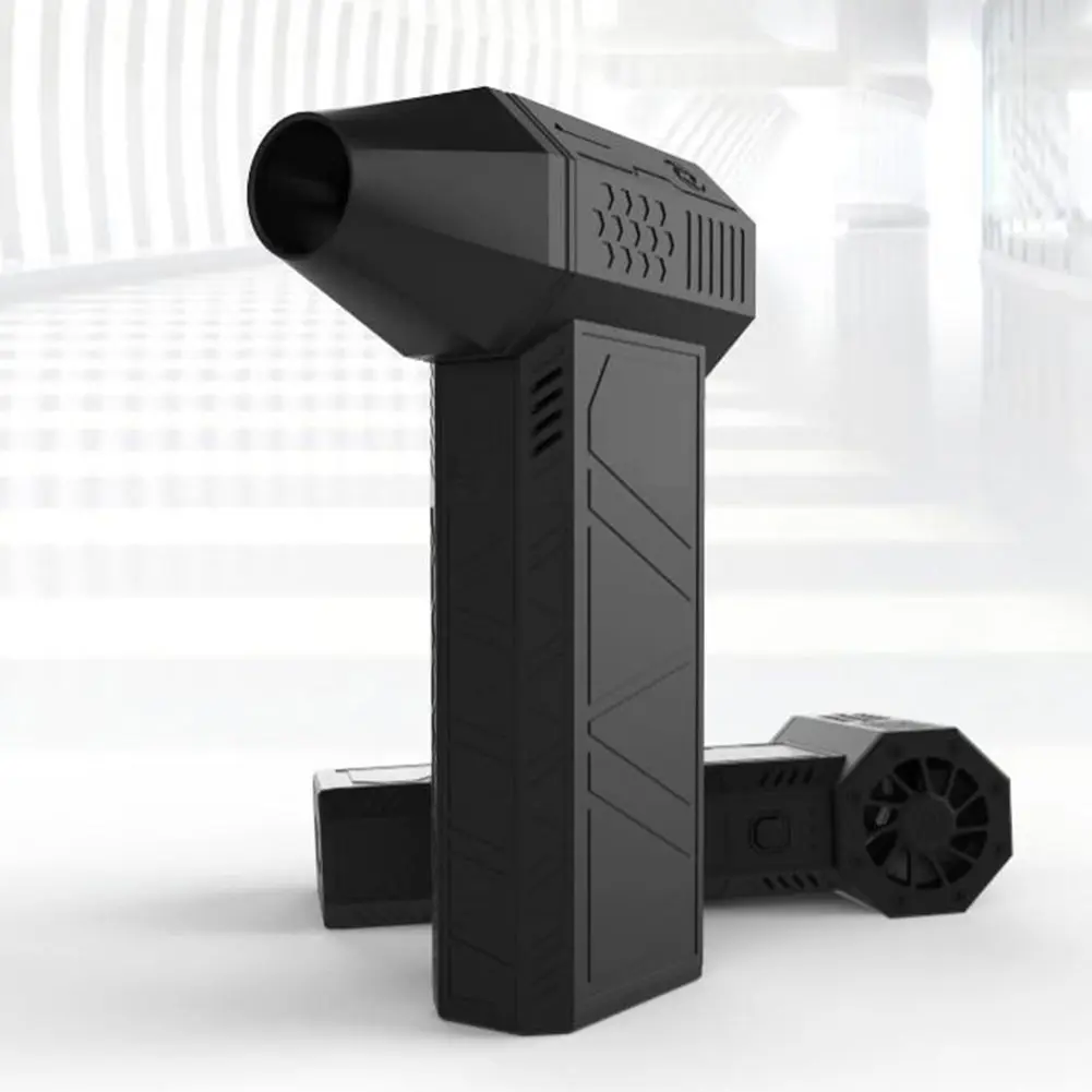130000RPM Powerful Airflow Violent Air Blower Brushless Motor Electric Dust Blower 3000mAh Handheld Duct Fan for Industrial Use