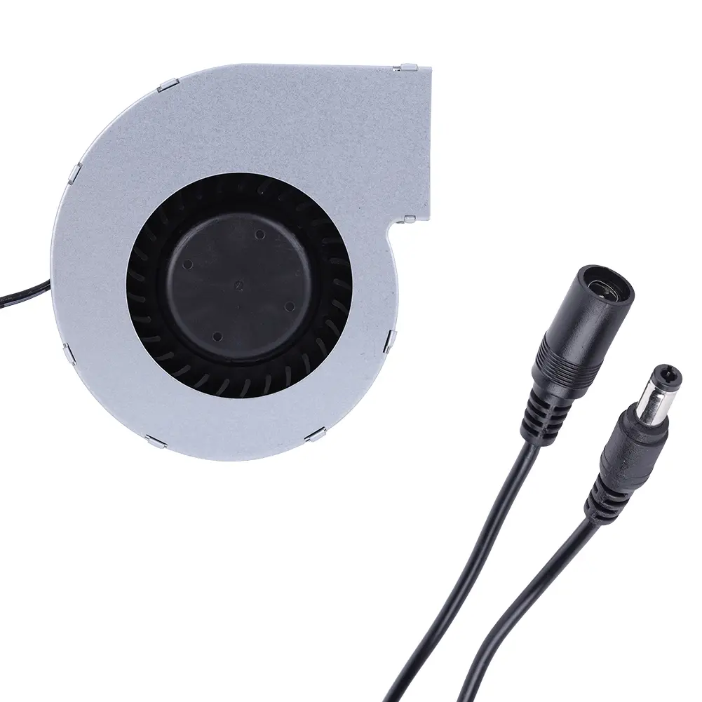 6000RPM BBQ Blower with Variable Speed Controller DC 12V BBQ Fan Air Blower Blower Fan for Picnic Grill Wood Stove Cooking