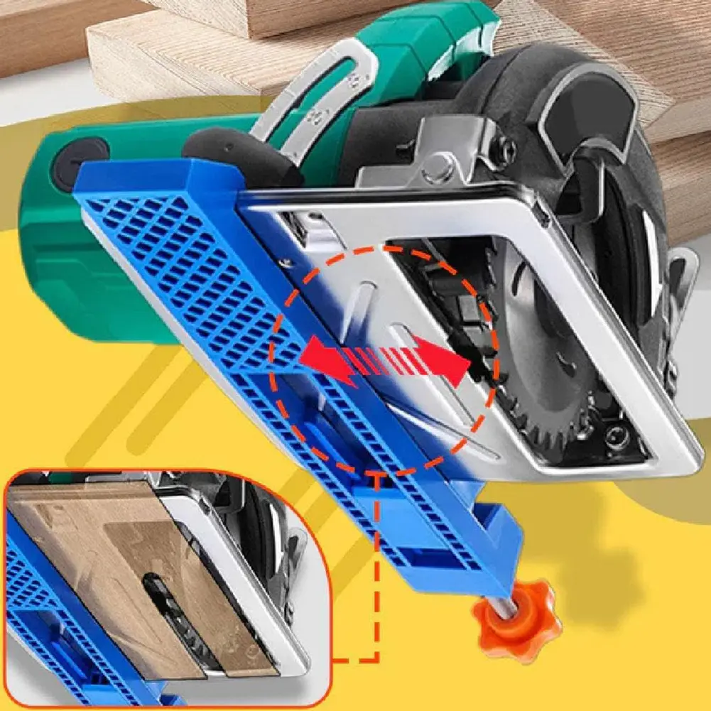 Electric Circular Saw Milling Positioning Clamp Precision Wood Cutting Guide Adjustable Woodworking Tool Hardware Accessories