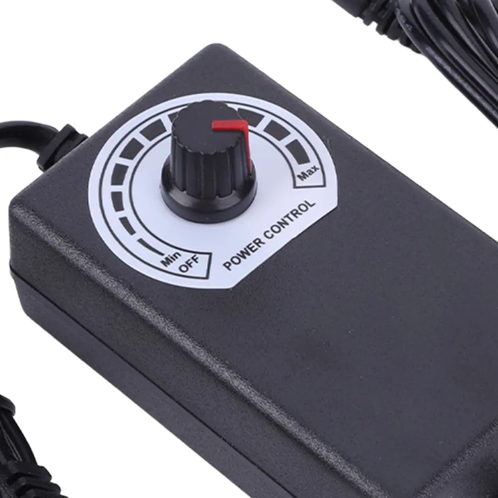 3800RPM Air Blower US/EU Plug DC 12V Barbecue Fan with Variable Speed Controller BBQ Blower Fan for Camping Stove Cooking Fans
