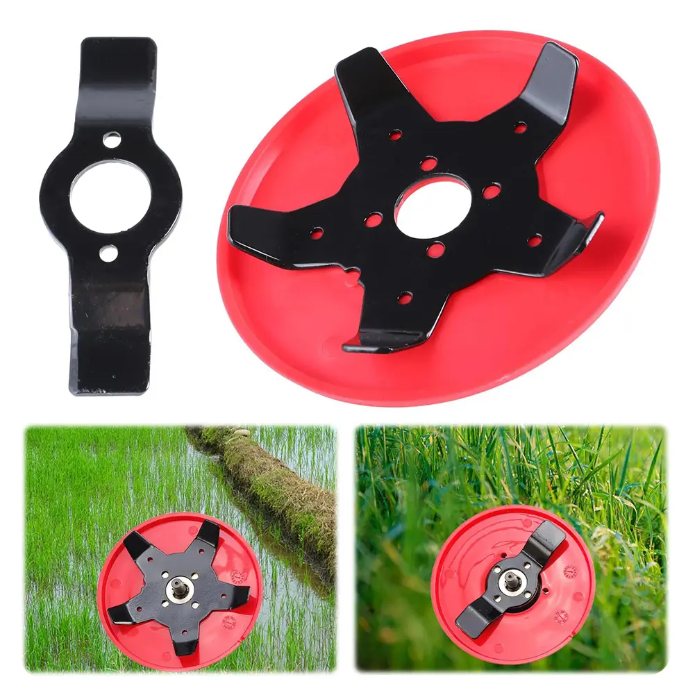 Dual-use Weeder Plate Blades Weed Eater Blades Weed Trimmer Blades Weeding Disc for Trimmers Gardening Lawn Mower Grass
