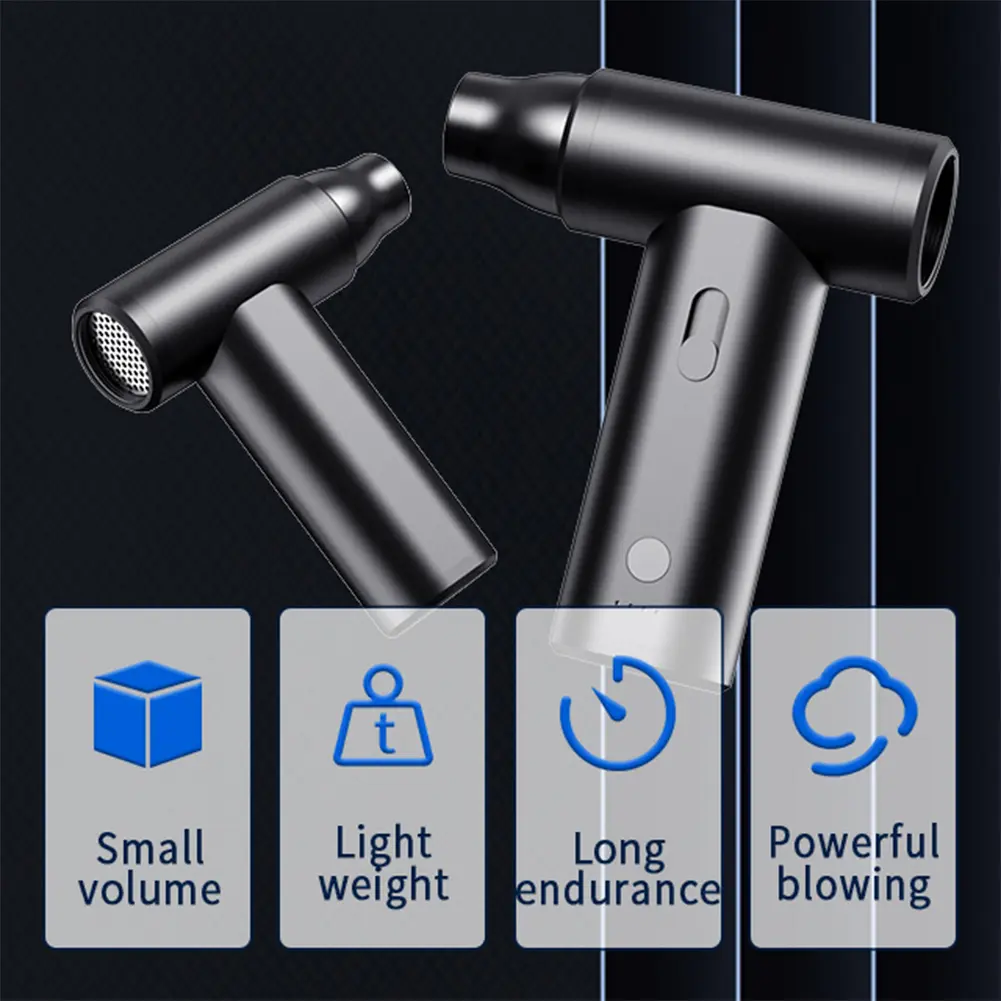 110000PRM Compressed Air Duster Rechargeable Electric Air Duster 2000mAh Handheld Dust Blower for Electric Devices Cleaning