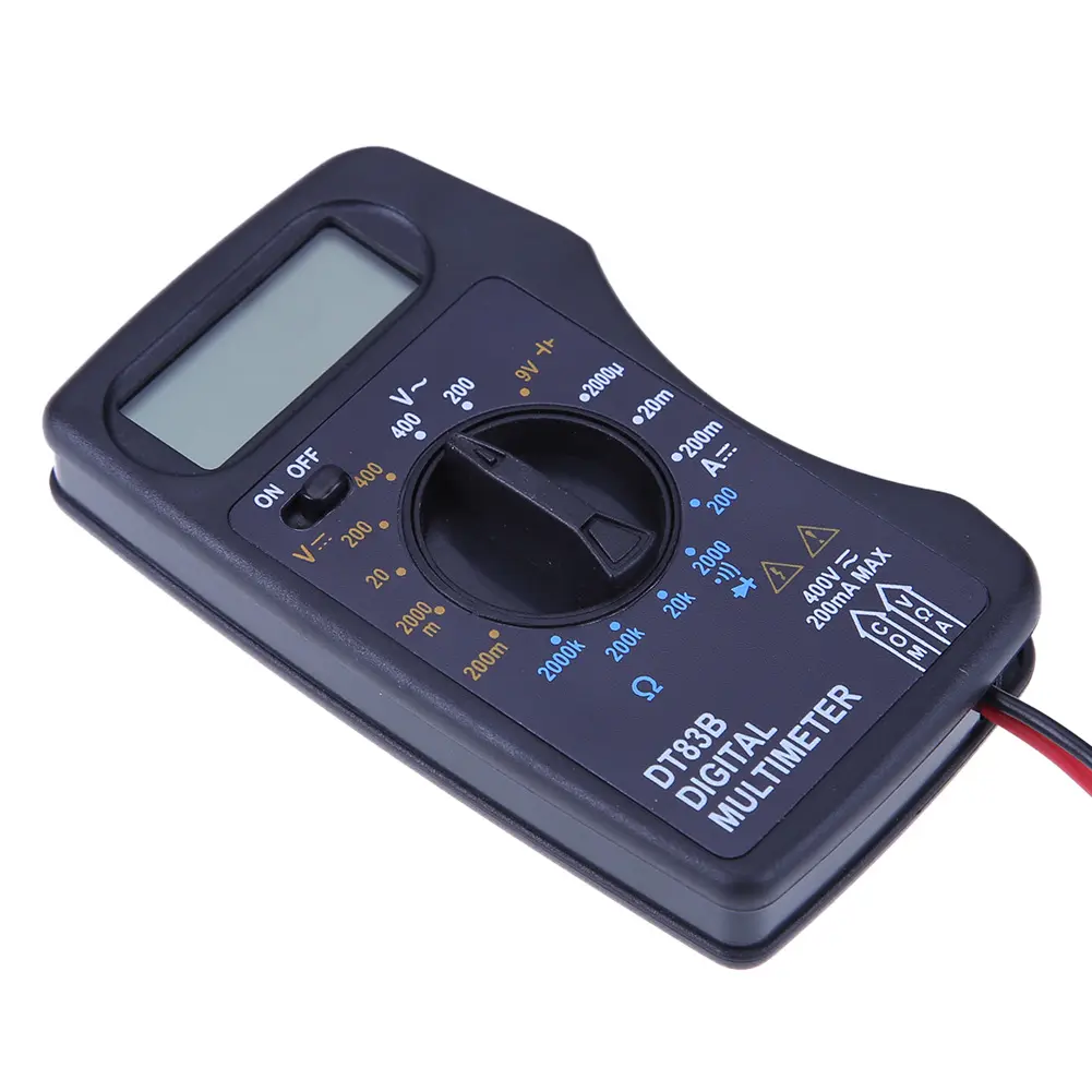 Portable Digital Multimeter Ultra Thin Multifunctional Smart Multimeter High-precision Auto Range for Electrician Supplies