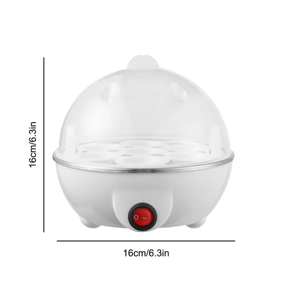 Egg Cooker 7 Egg Capacity Boiled Egg Machine Multi-Functional Smart Egg Maker Egg Poacher for Hard Soft Boiled Eggs
