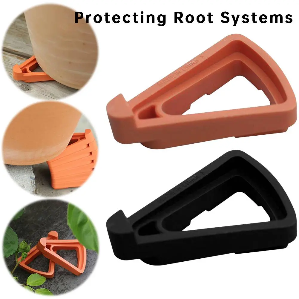 20Pcs Plant Pot Foot Planter Triangle Holder Plant Flower Pot Stand Invisible Flower Pot Risers for Outdoor Indoor Home Planters