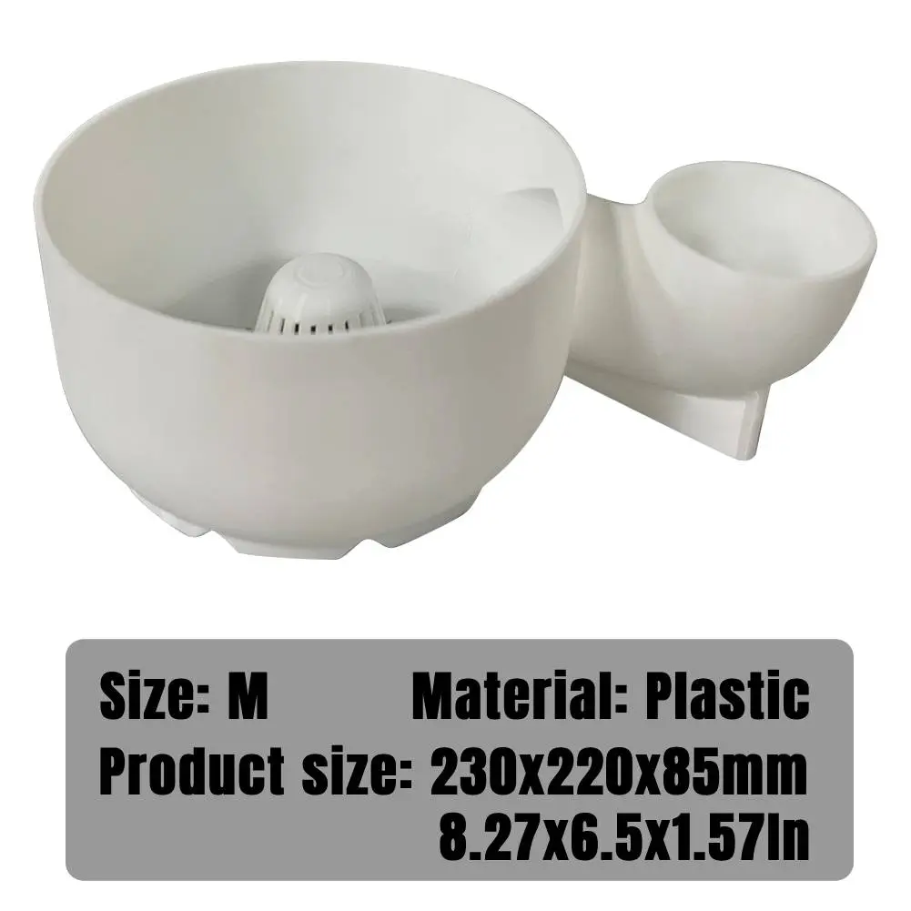 Food-Graded Fruit Wash Bowl Automatic Vegetable and Fruit Washer 3D Printing Portable Food Washing Spinner for Kitchen Draining