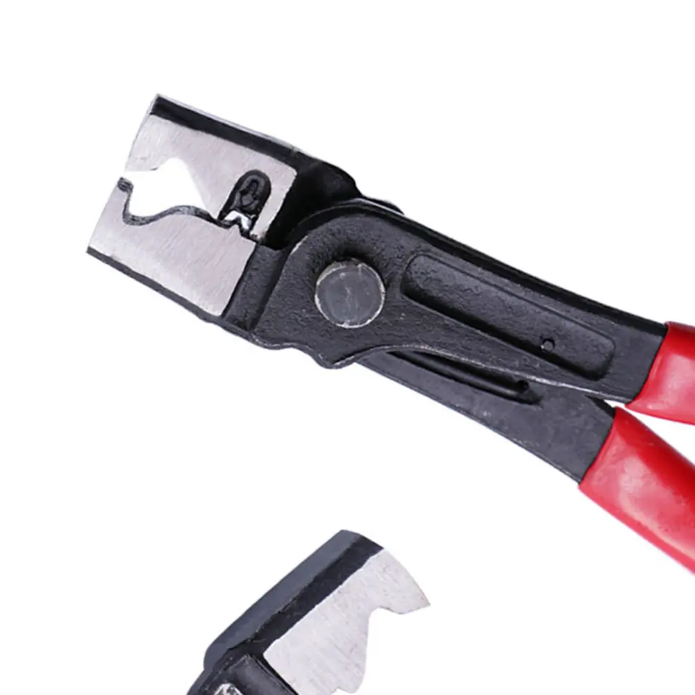 Collar Hose Clamp Clic-R Type Oil Pipe Flat Band Ring Pliers Hand-held Oil Hose Crimping Plier Car Disassembly Tool