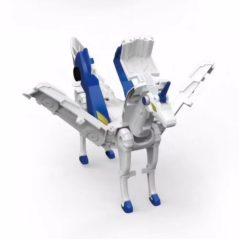 Car Transform Unicorn Figurines Ultimate Transforming Unicorn Car Toy Pegasus Unicorn Magnetic Impact Deformation Car