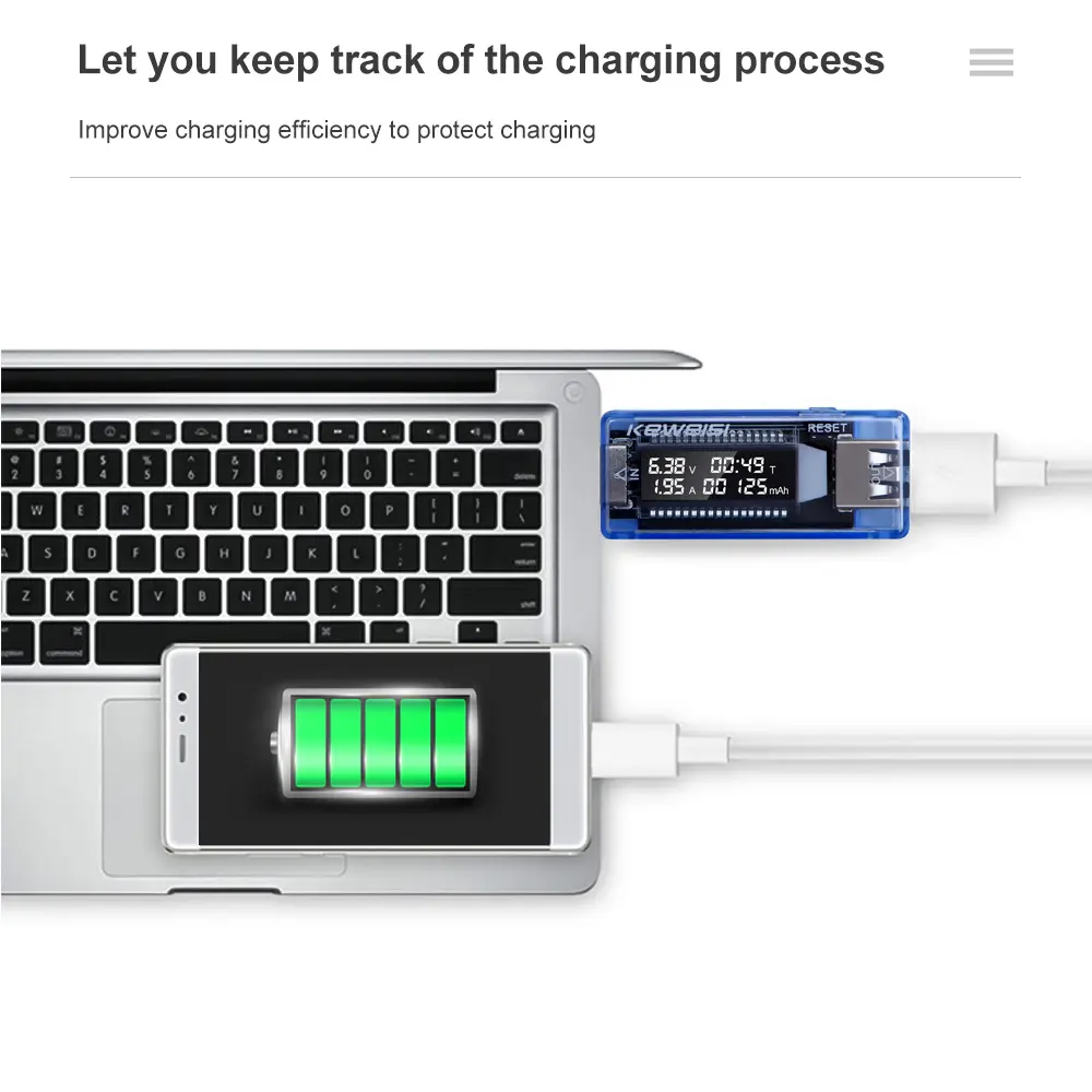 Voltage Meters Current Voltage Capacity Battery Tester USB Volt Current Voltage Doctor Charger Capacity Tester Meter Power Bank