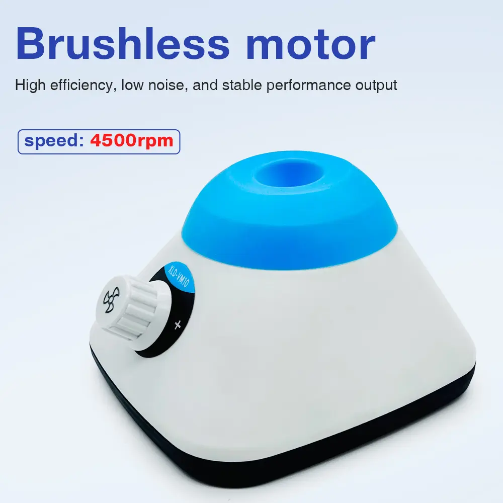4500rpm 50mL Vortex Mixer Adjustable Speed Centrifugal Test Tube Oscillator Laboratory Tattoo Pigment Nail Polish Shaker Blender
