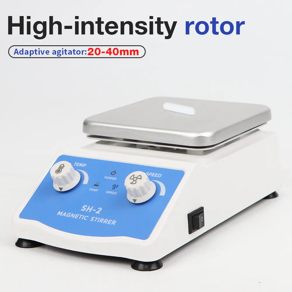 1L Heating Magnetic Stirrer Digital Display Thermostatic Stirrer Laboratory Chemistry Hot Plate Magnetic Mixer 0-1600rpm