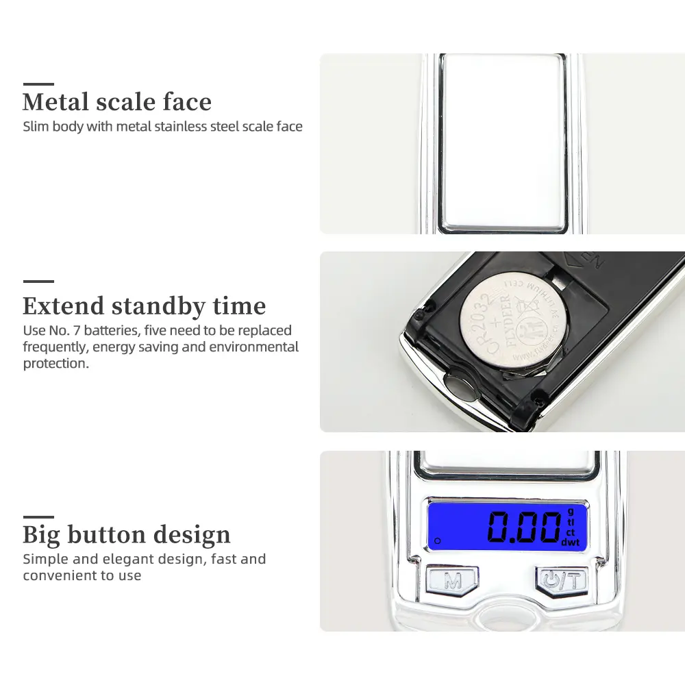 200g/100g 0.01g Car Key Shape Pocket Scales Mini Precision Digital Electronic Jewelry Gram Scale with LCD Display