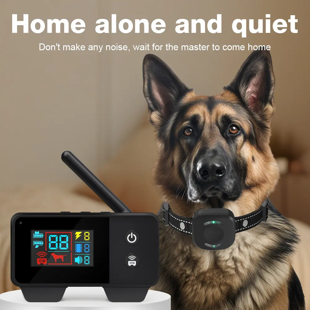 480m Waterproof Electronic Pet Fence System Containment Sound Shock Collar Dog Training Collar Wireless Dog Fence