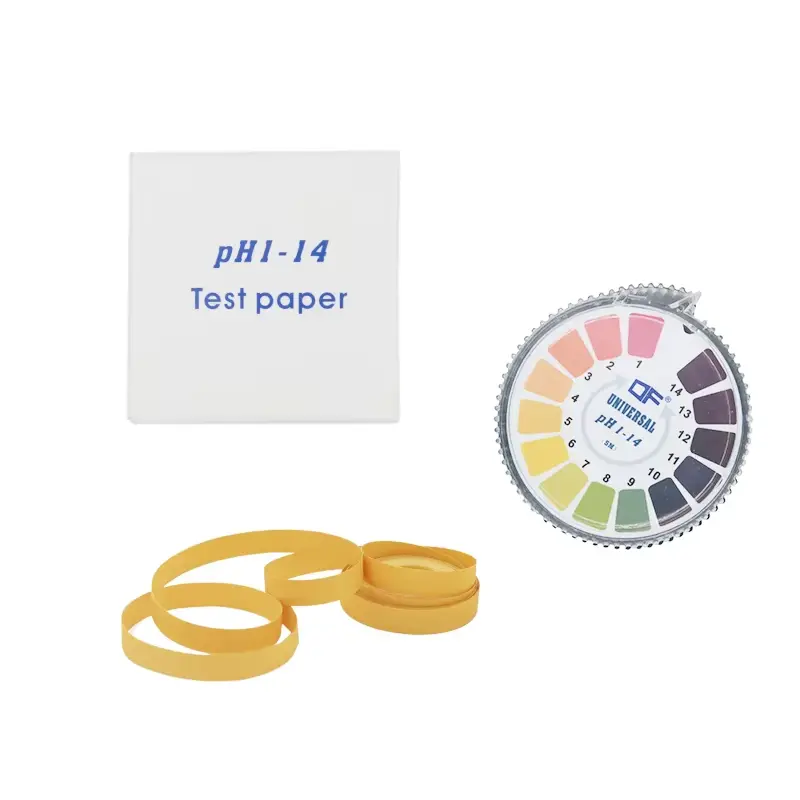 5M Alkaline Acid Indicator Meter Test Roll Paper 1-14 PH Meter Paper PH Test Roll For Water Saliva Soil Accurate Measuring