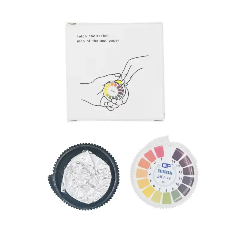 5M Alkaline Acid Indicator Meter Test Roll Paper 1-14 PH Meter Paper PH Test Roll For Water Saliva Soil Accurate Measuring