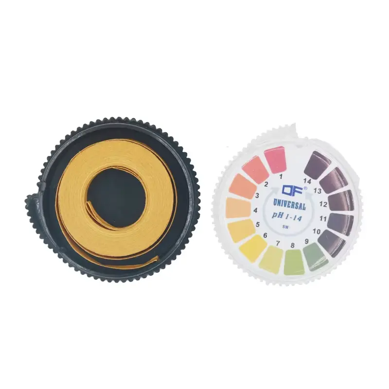 5M Alkaline Acid Indicator Meter Test Roll Paper 1-14 PH Meter Paper PH Test Roll For Water Saliva Soil Accurate Measuring