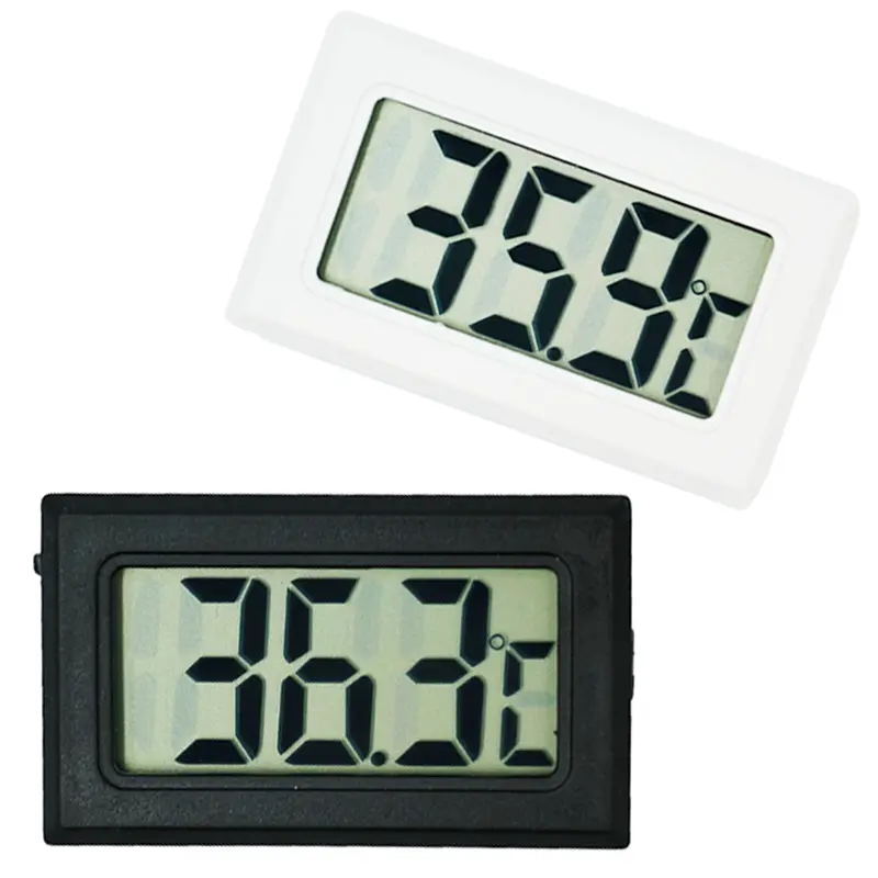 Mini Digital Hygrometer Thermometer LCD Display Temperature Humidity Meters Versatile for Reptile Incubator Aquarium Poultry