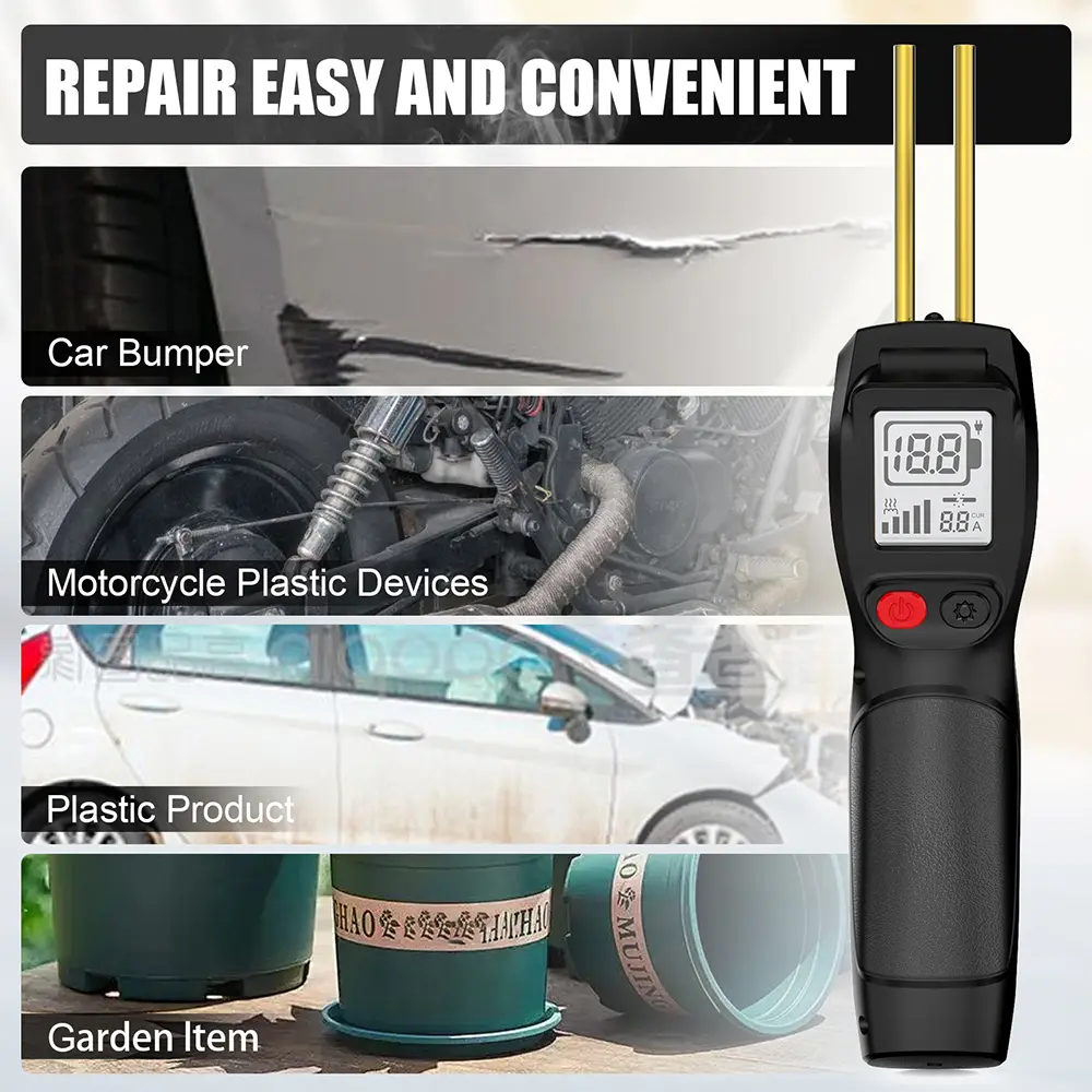 500W Plastic Welding Machine Plastic Welder Gun Hot Stapler Bumpers Repair Kit Soldering Iron For Car Bumper Repair Tools