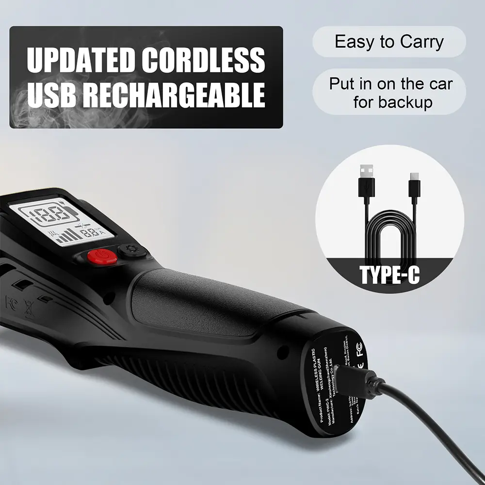 500W Plastic Welding Machine Plastic Welder Gun Hot Stapler Bumpers Repair Kit Soldering Iron For Car Bumper Repair Tools