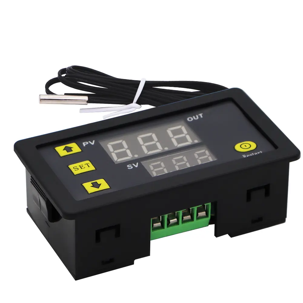 W3230 Digital Temperature Controller -55~120°C Thermostat Regulator Heating Cooling Control Switch Relay 12V 24V 110-220V