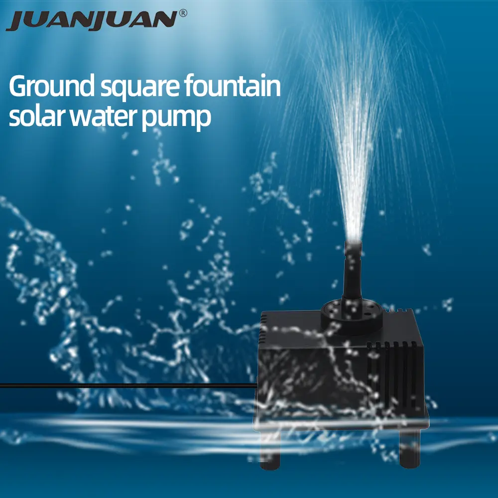 Solar garden fountain pump, solar garden fountain waterfall, solar outdoor bird bath running water fountain