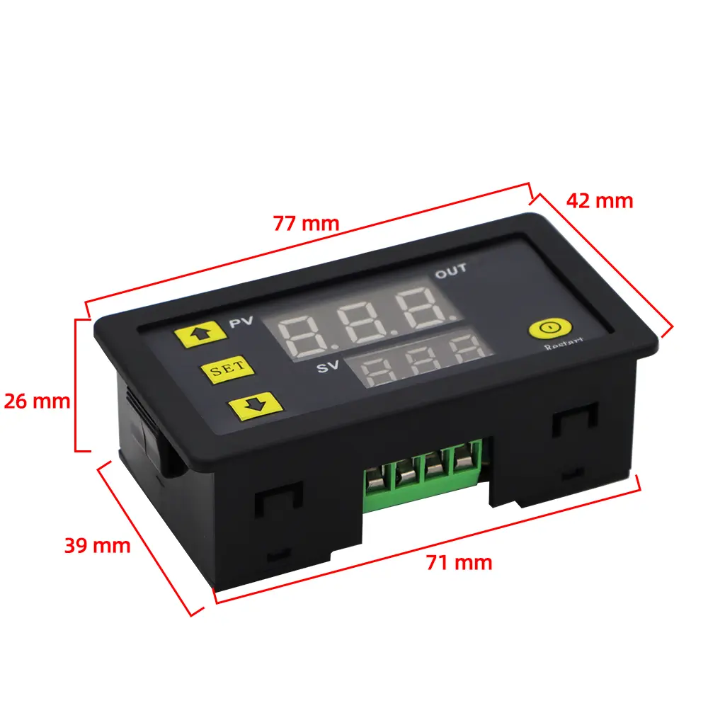 W3230 Digital Temperature Controller -55~120°C Thermostat Regulator Heating Cooling Control Switch Relay 12V 24V 110-220V