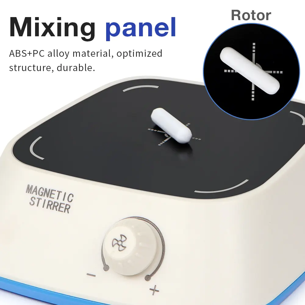 3L Mini Magnetic Stirrer with Stir Bar Liquid Mixer 3000RPM Brushless DC Motor Magnetic Mixer Laboratory Supplies