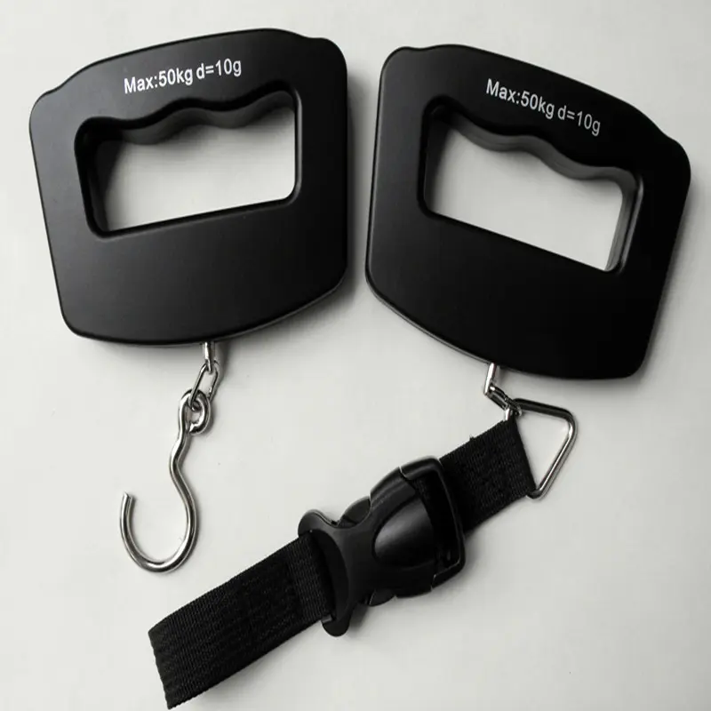 50kg/10g Digital Luggage Scale Electronic Portable Suitcase Travel Weighs with Backlight Electronic Travel Hanging Scales