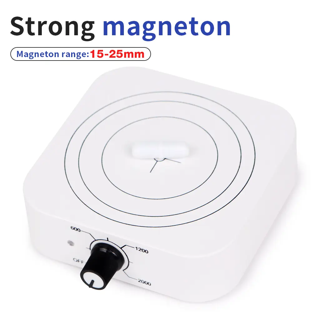 W601 Mini Magnetic Stirrer Perfumes Mixer Laboratory Supplies 1000ml Agitators Stirrers Machine Small Stirring 300-2000RPM