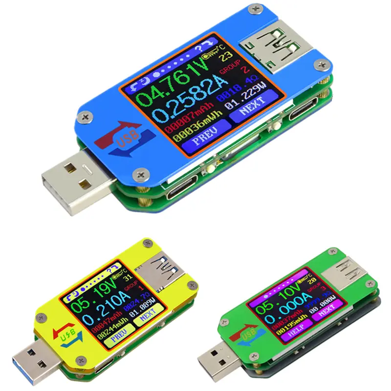 DC Voltmeter Ammeter Voltage Current Tester Voltage battery Charge USB Tester