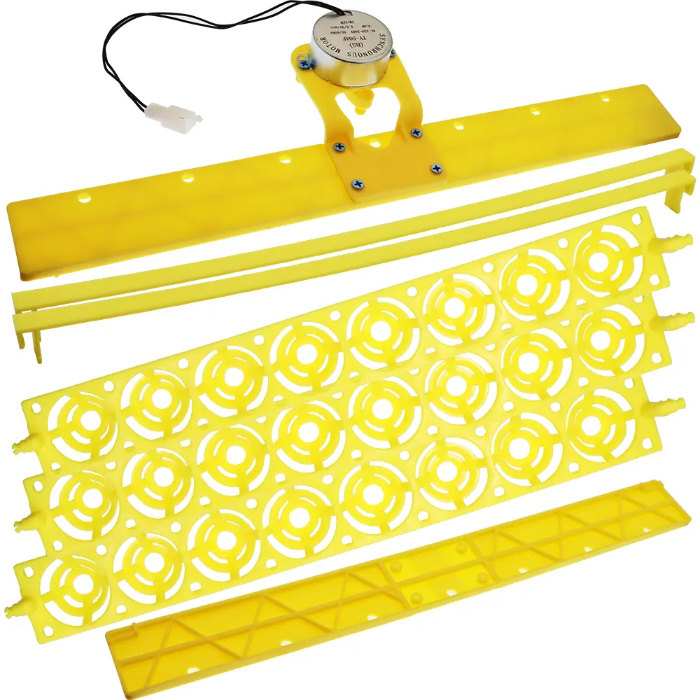 56 154 Egg Incubator Automatic Turn Tray Plastic Bird Eggs Duck Chicken Eggs Hatching Machine Incubation Trays Auto Turn Motor
