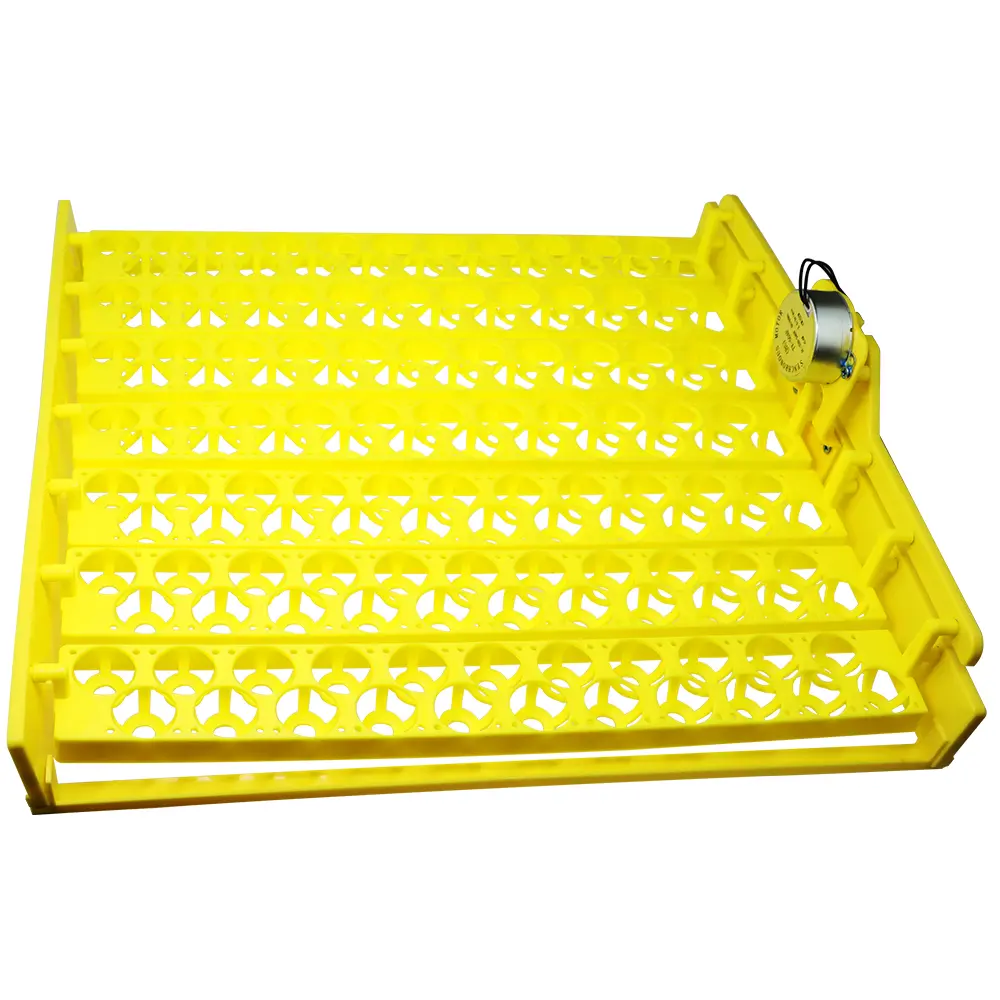 56 154 Egg Incubator Automatic Turn Tray Plastic Bird Eggs Duck Chicken Eggs Hatching Machine Incubation Trays Auto Turn Motor