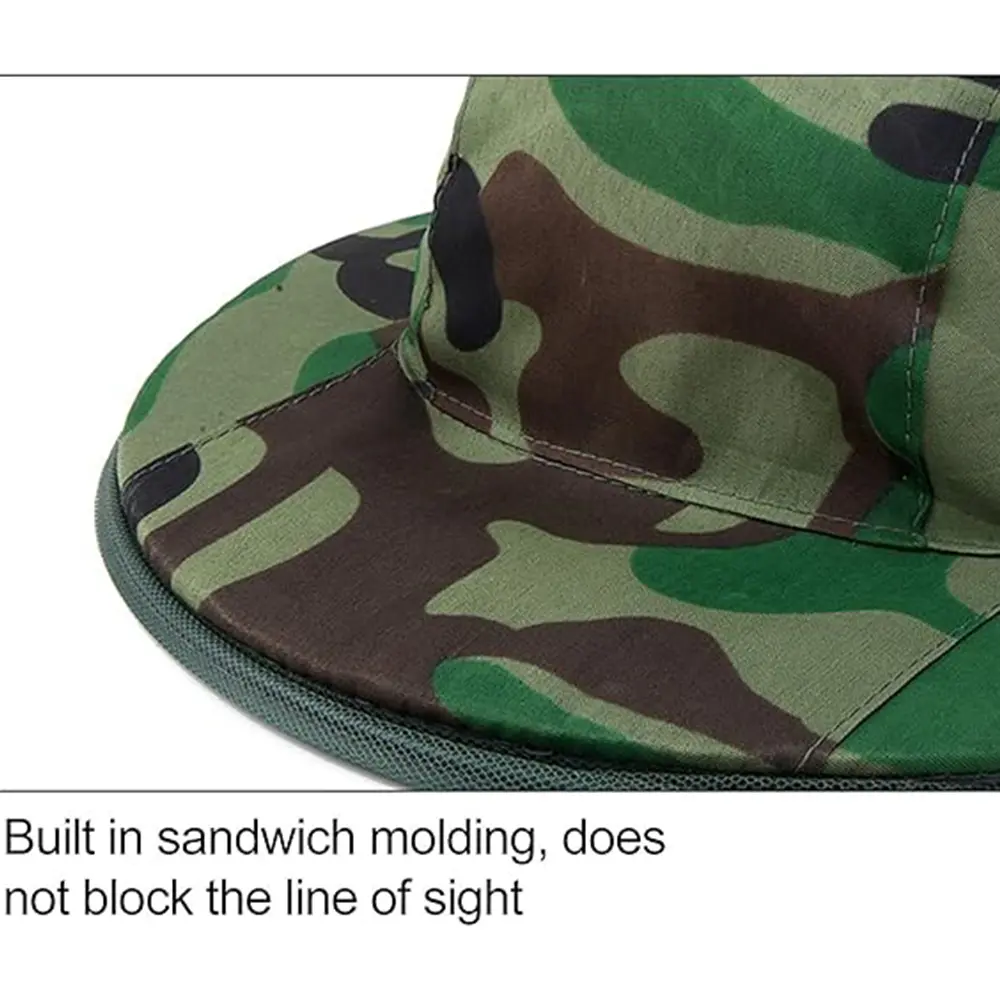 Net Mesh Face Protector Cap Insect Bee Mosquito Resistance Sun Fish Hat