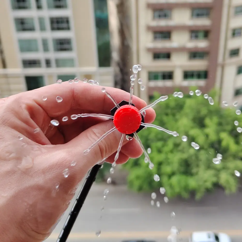 Adjustable 4/7mm Micro Nozzles 50Pcs For Flower Beds Vegetable Irrigation Dripper Emitter Watering Sprinkler Anti-Clogging