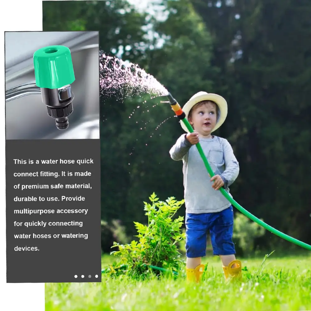 Faucet Universal Hose Connector Kitchen Quick Coupling Garden Watering Irrigation Water Pipe Adapter Reusable Connecting Pieces