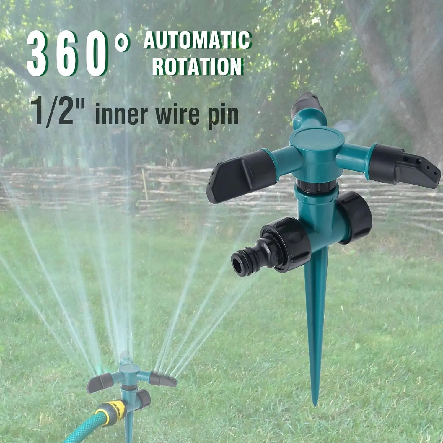 Garden Automatic Sprinkler Garden Watering Sprinkler 360 Degrees Rotating Water For Agricultural Irrigation Irrigation