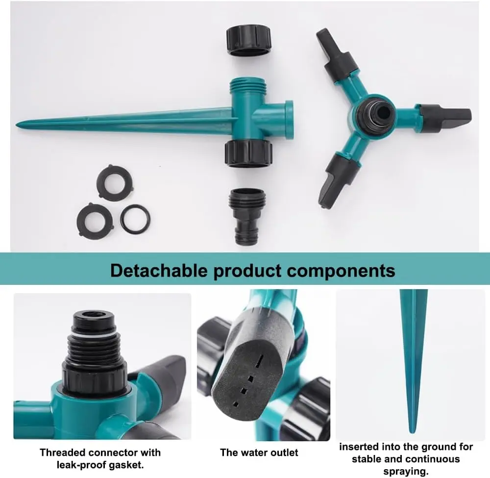 Garden Automatic Sprinkler Garden Watering Sprinkler 360 Degrees Rotating Water For Agricultural Irrigation Irrigation