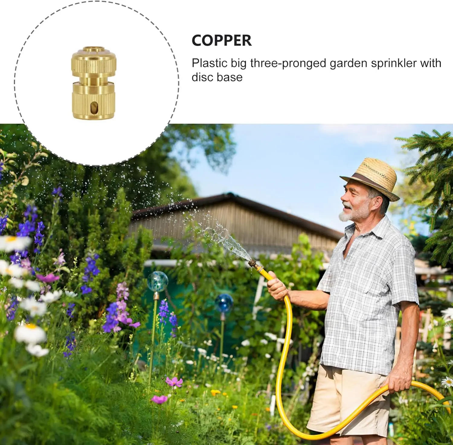1/2\" Garden Hose Connector Watering Water Hose Pipe Tap Adaptor Fitting For Garden Tube Repair Irrigation Fittings Adapte