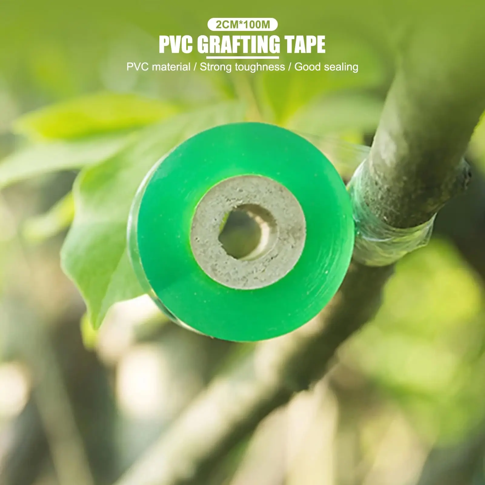 Self-adhesive PE Grafting Tape Film Stretchable Garden Tree Plants Seedlings Vine Tomato Grafting Accessories