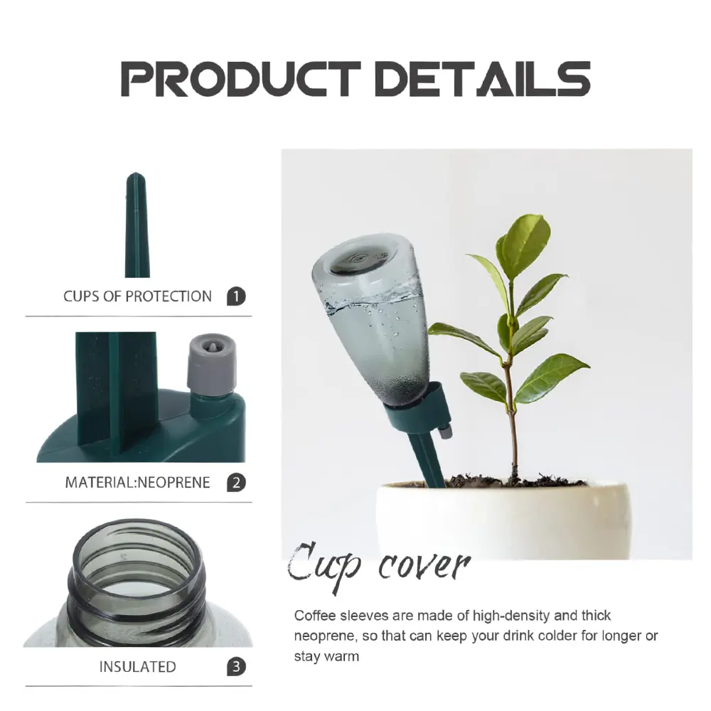 Automatic Waterer Household Drip Irrigation Flower Waterer Dripper Garden Self Watering Pot For Plants Flowers