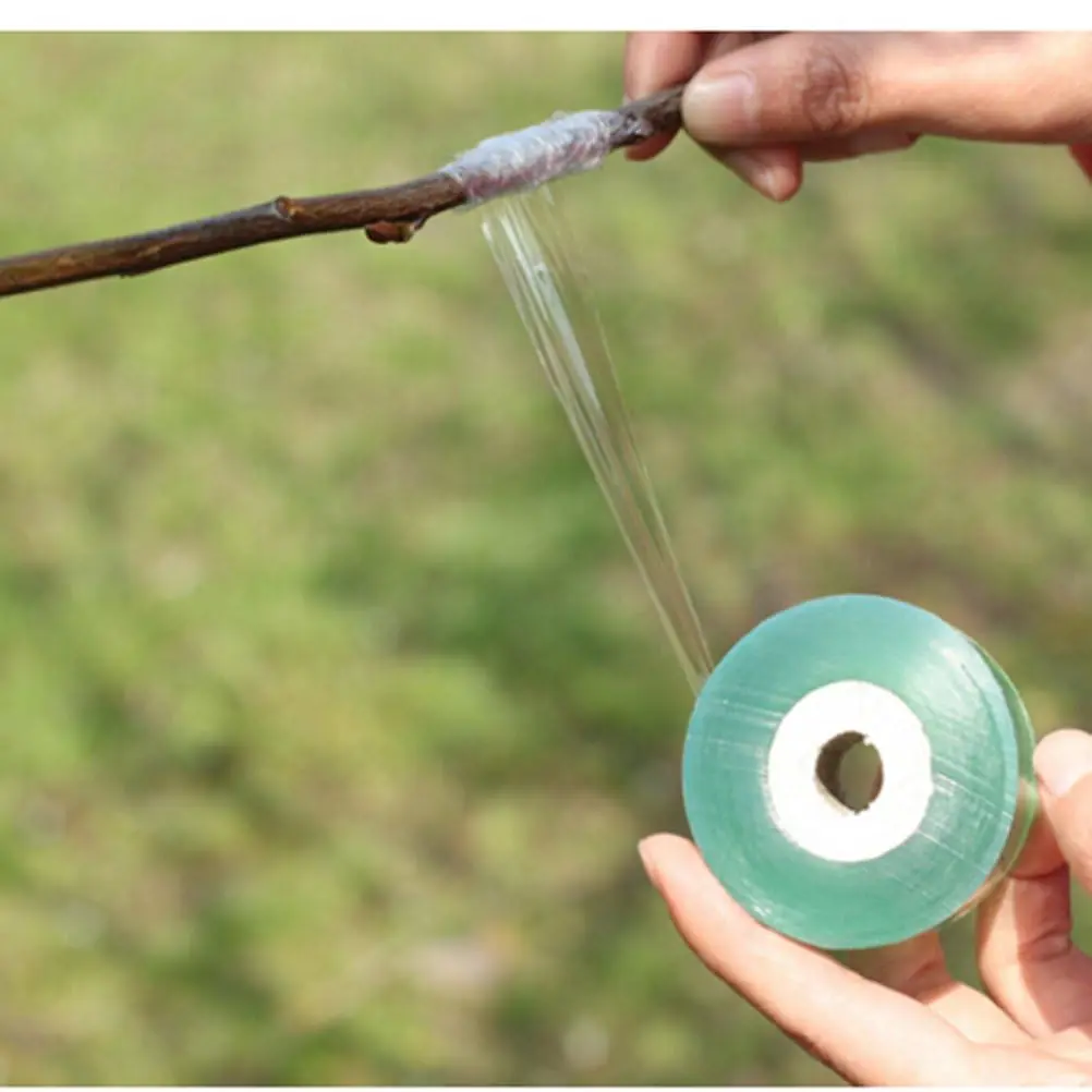 Self-adhesive PE Grafting Tape Film Stretchable Garden Tree Plants Seedlings Vine Tomato Grafting Accessories