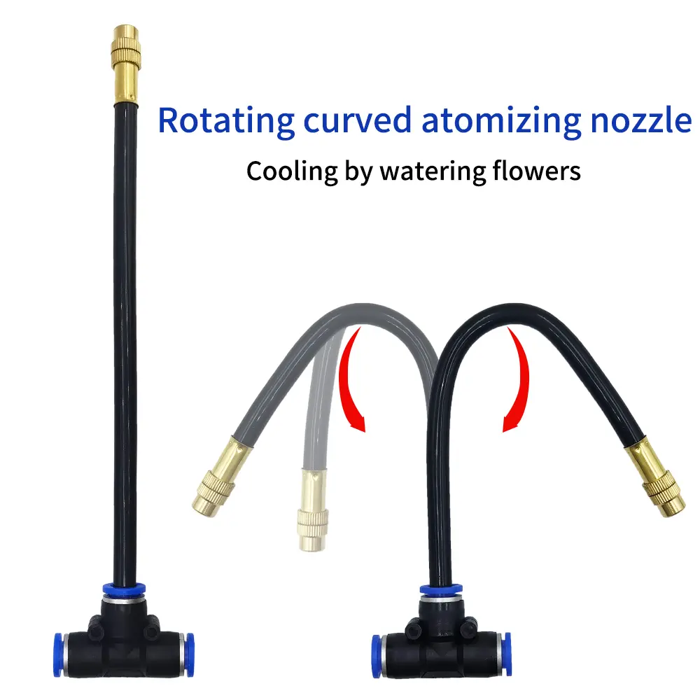 5-20M Universal Automatic Irrigation Sprinkler Kit Rotating Copper Nozzle Garden Balcony Atomization Sprinkler Watering Kits