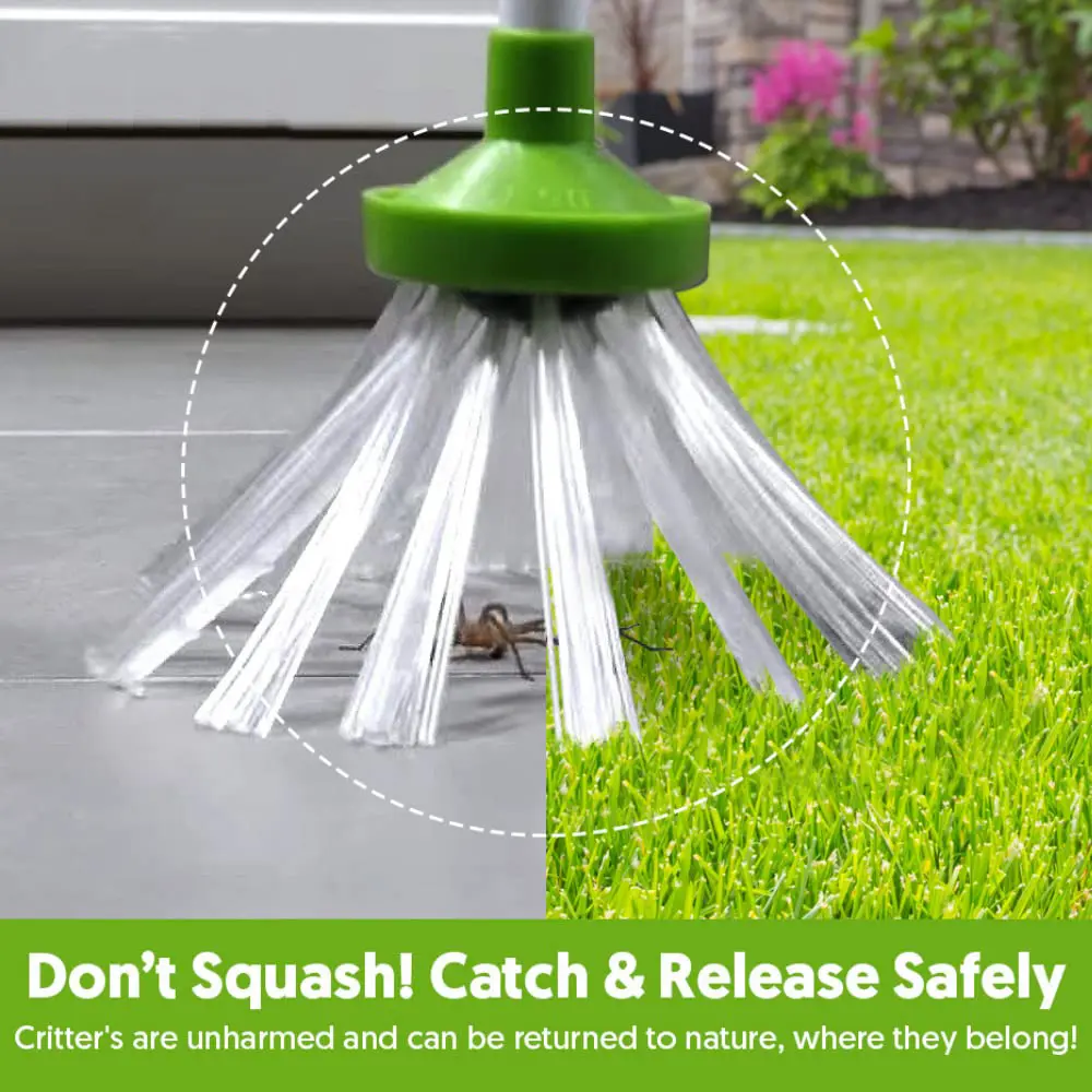 Foldable household tool spider catcher clip insect catcher cute catcher Abs household outdoor